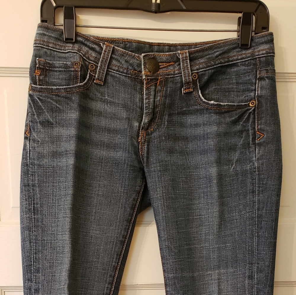 7 For All Mankind Low Rise Jeans - Picture 7 of 8